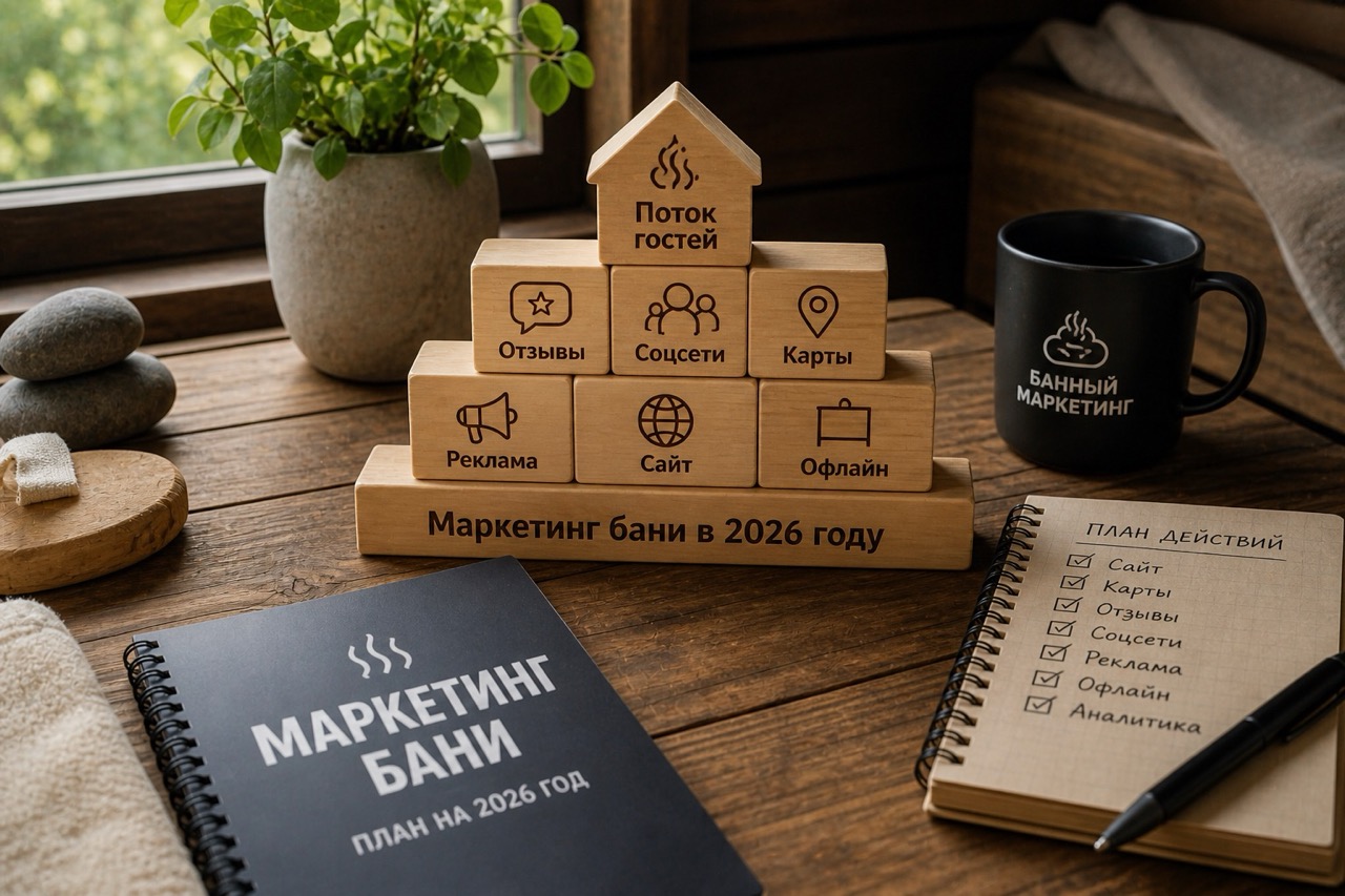 Маркетинг бани в 2026 году